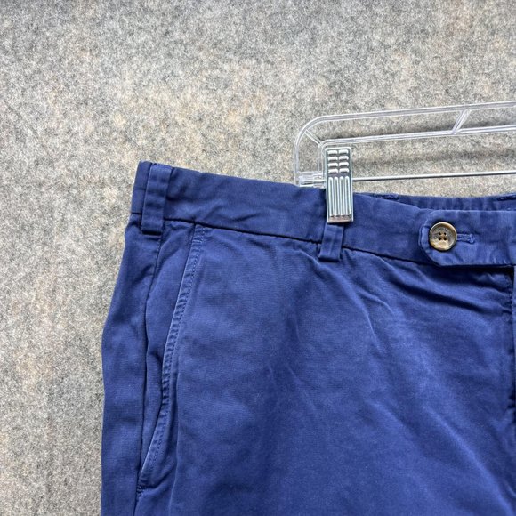 Brooks Brother Shorts Men 36 Casual Blue Chino Pants Pocket Outdoor Bermuda - Picture 3 of 12